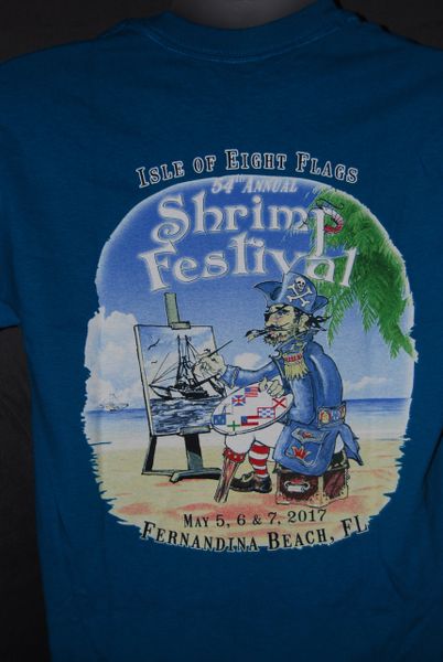 2017 Shrimp Festival Unisex Tshrits