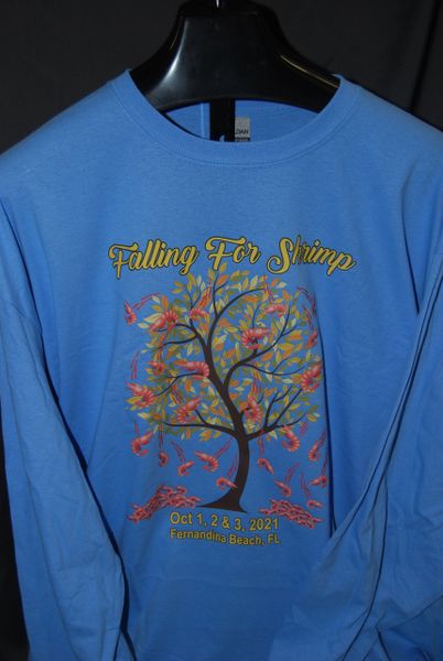2021 Falling for Shrimp Official LONG SLEEVE T-shirts