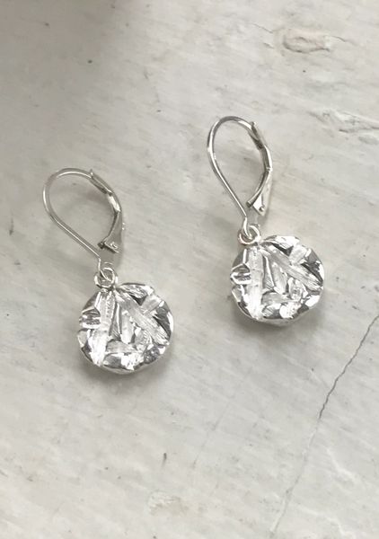 Ice Princess Earrings w small diamonds