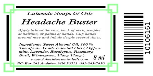 Headache Buster Essential Oil Blend