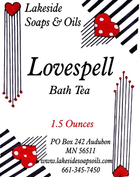 Lovespell Bath Tea