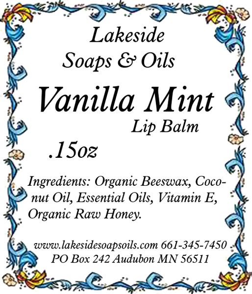 Vanilla Mint Lip Balm