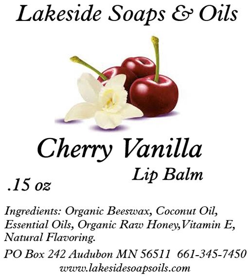 Cherry Vanilla Lip Balm