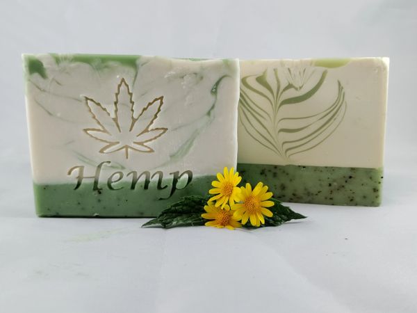 Lemongrass Green Tea Hemp Seed Oil Soap