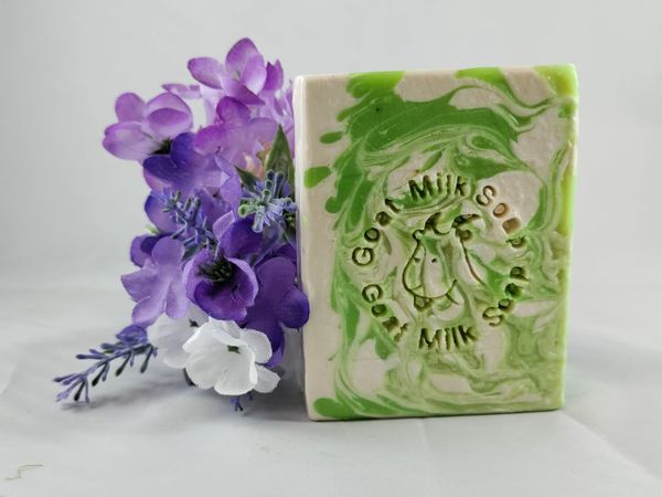 Coconut Lime Verbena Goat's Milk Soap