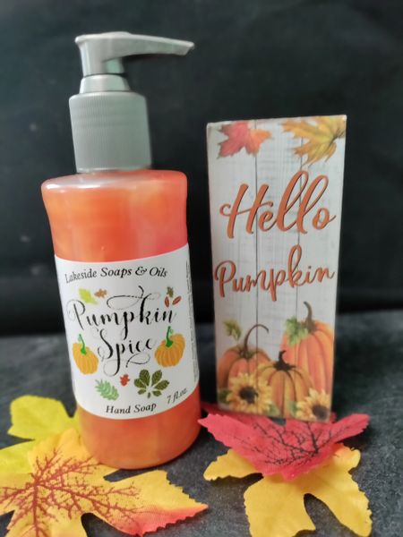 Pumpkin Spice Liquid Hand Soap