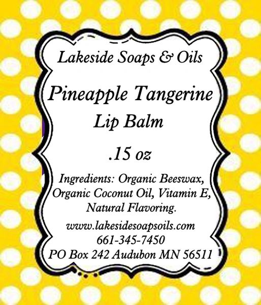 Pineapple Tangerine Lip Balm