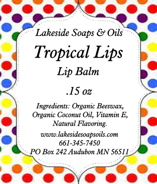 Tropical Lips- Lip Balm