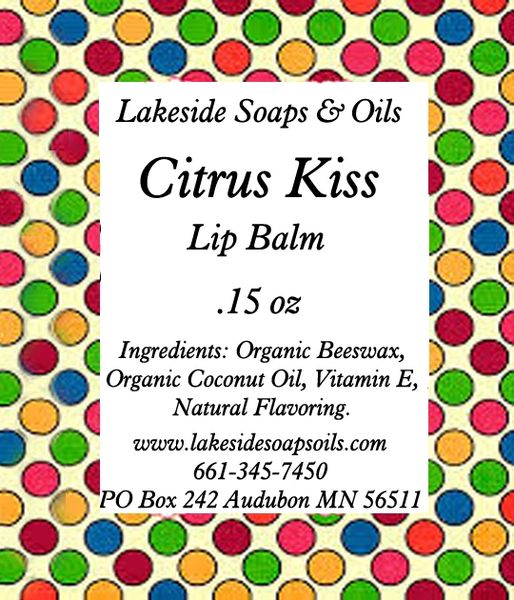 Citrus Kiss Lip Balm