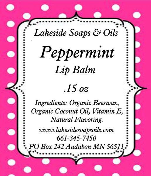 Peppermint Lip Balm