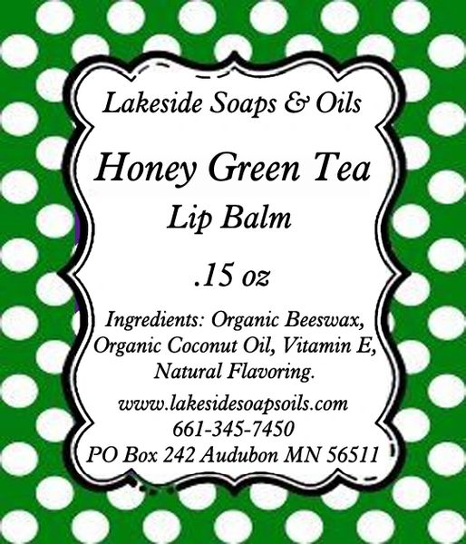 Honey Green Tea Lip Balm