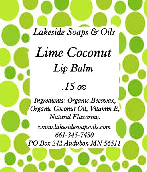 Lime Coconut Lip Balm