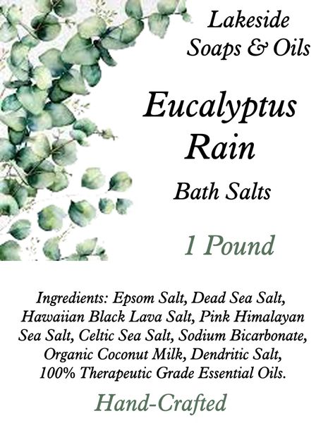 Eucalyptus Rain Bath Salt