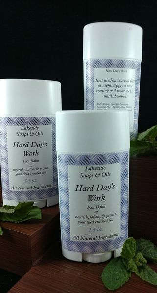 Hard Day's Work Foot & Heel Balm