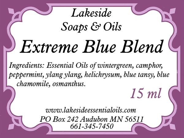 Extreme Blue Essential Oil Blend