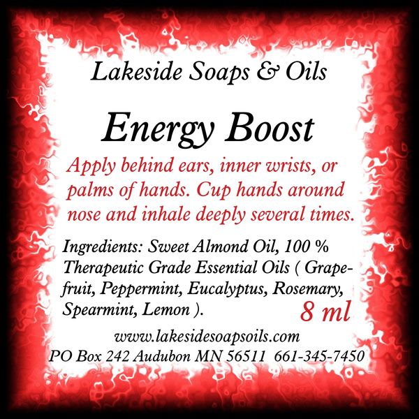 Energy Boost Essential Oil Blend