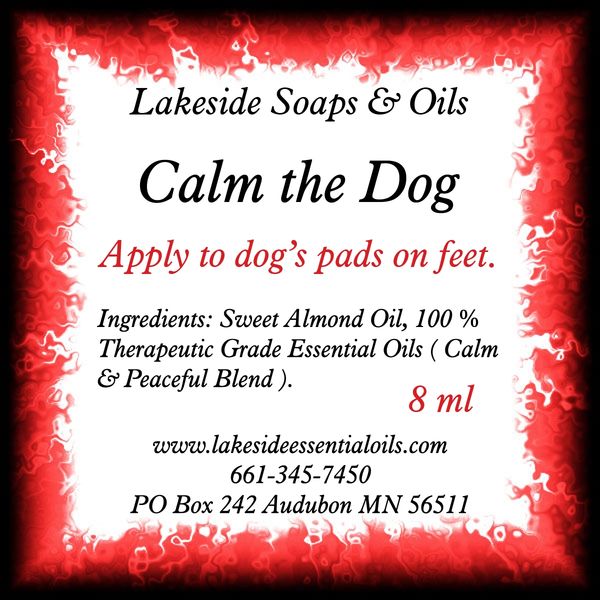 Calm the Dog Essential Oil Blend