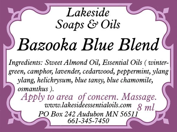 Bazooka Blue Essential Oil Blend