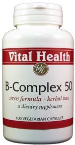 B-Complex 50 mg 100 caps