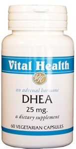 DHEA (Dehydroepiandrosterone) 25 mg 60 Vegetarian Capsules