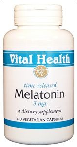 Melatonin 3mg Time Released 120 Vegetarian Caps