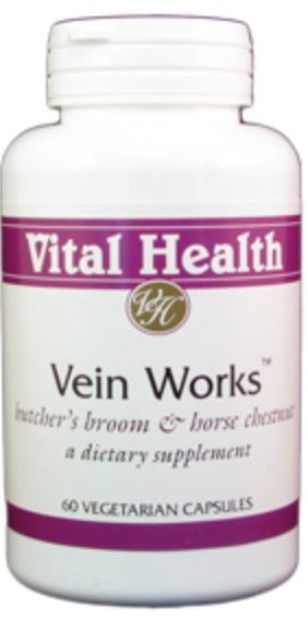 Vein Works 60 Vegetarian Caps