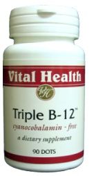 Triple B-12 1,000 mcg 90 dots