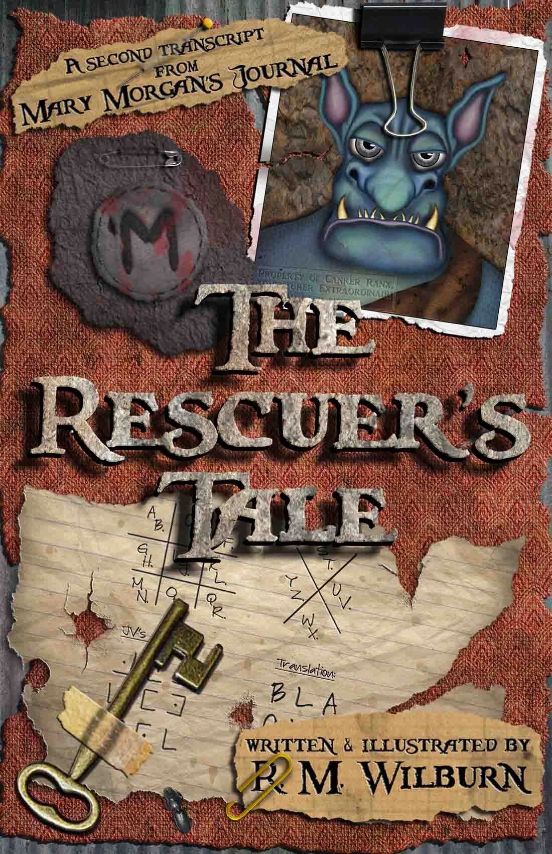 Book cover for The Rescuer's Tale by R.M. Wilburn.