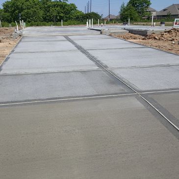 Concrete foundation