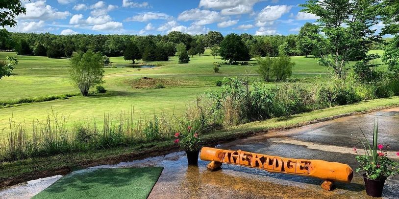 Signature hole #1 Blue Championship course