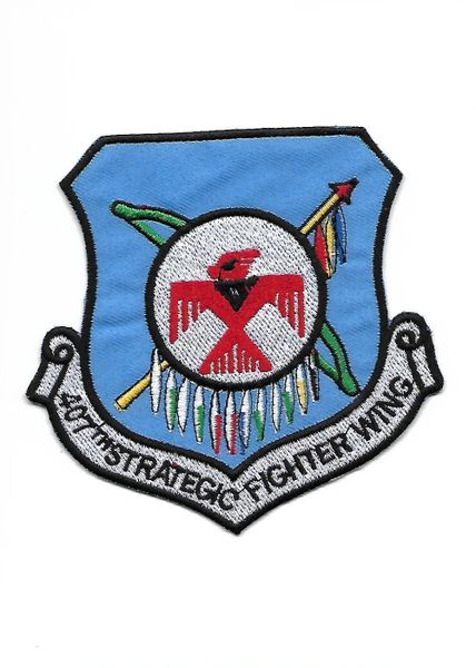 USAF 407th Strategic Fighter Wing patch