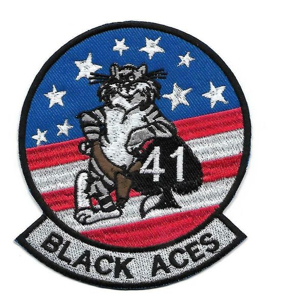 US Navy F-14 Tomcat "Black Aces" patch