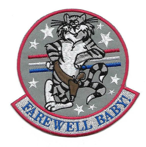 US Navy F-14 Tomcat "Farwell Baby!" patch