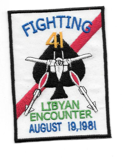 VF-41 Black Aces "Libyan Encounter" patch