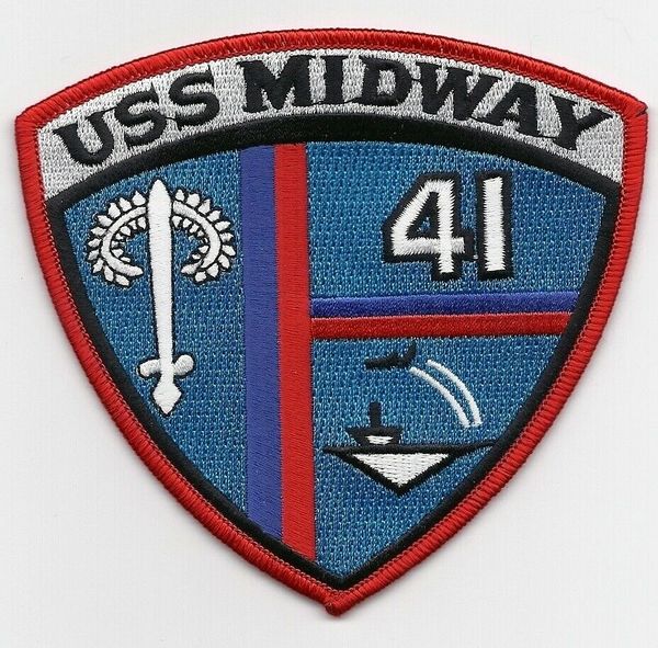 USS Midway CV-41 patch