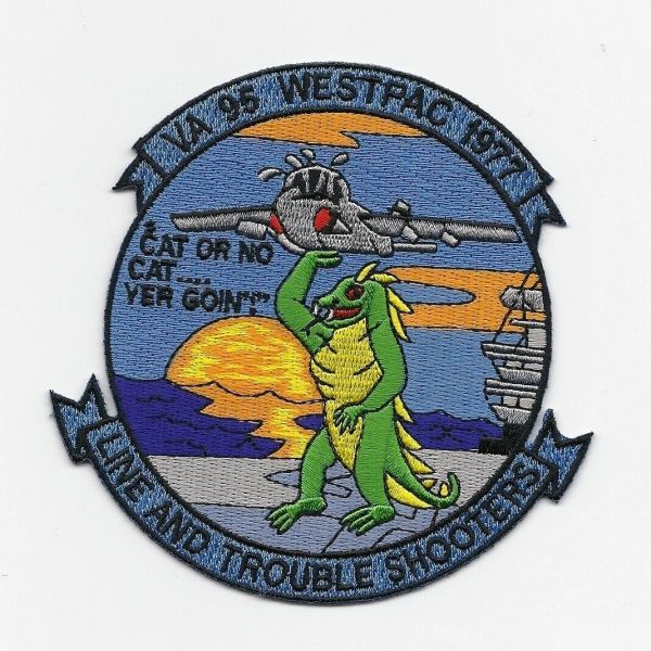 US Navy Attack Squadron VA-96 "Westpac 1977" patch