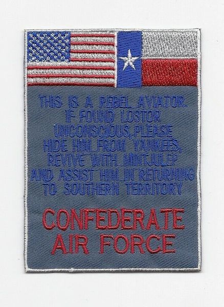 Confederate Air Force shoulder patch (Texas flag variant)