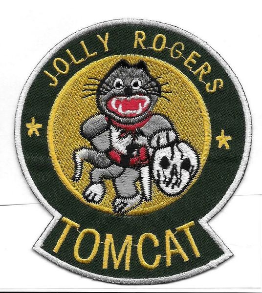 F-14 Tomcat "Jolly Rogers" patch.