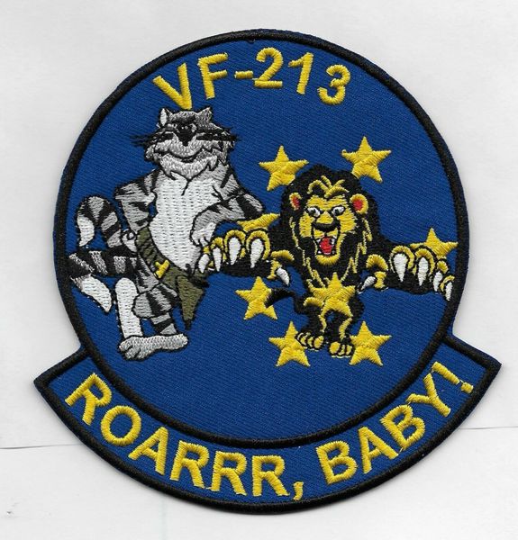 VF-213 "Roarrr, Baby!" patch.