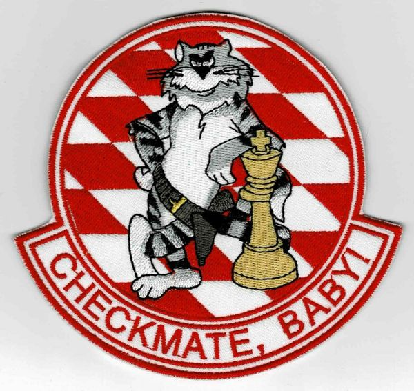 F-14 Tomcat "Checkmate, Baby!" patch.