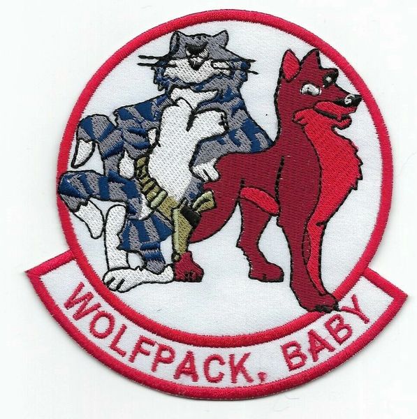 F-14 Tomcat VF-1 "Wolfpack, Baby!" patch.