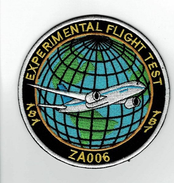 Rare 787 Flight Test patch.