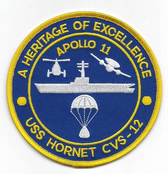 USS Hornet CVS-12 "Apollo 11" patch.