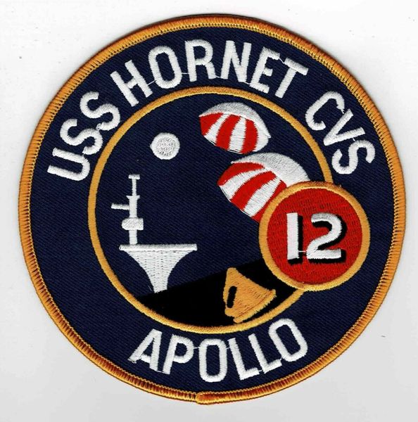 USS Hornet CVS-12 "Apollo 12" patch.