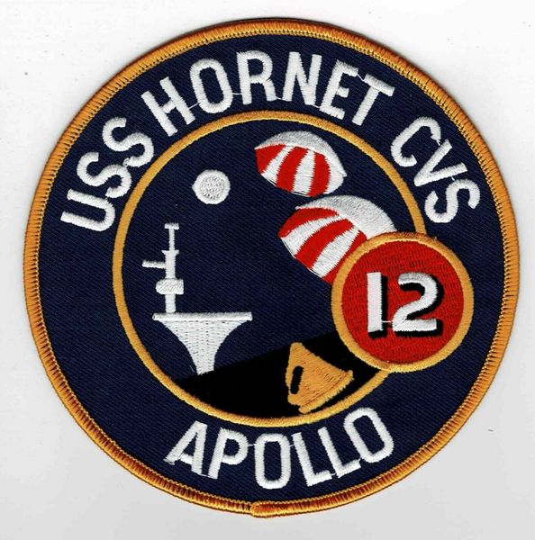 USS Hornet CVS-12 "Apollo 12" patch.