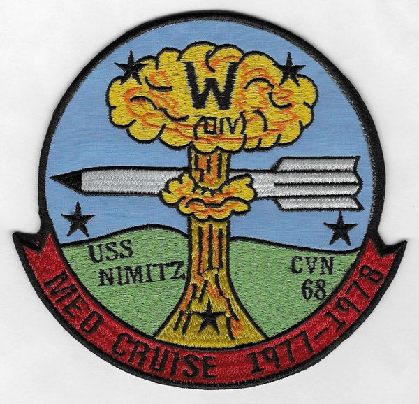 Nimitz Med Cruise 1977 - 1978 patch.