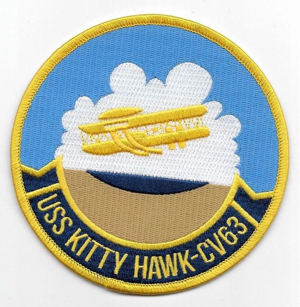 USS Kitty Hawk CV-63 patch.