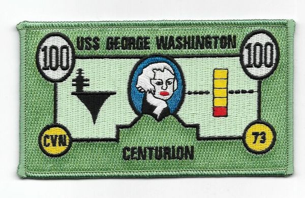 USS George Washington CVN-73 "Centurion" patch.