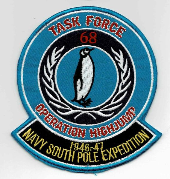 Operation Highjump Navy South Pole Expedition 1946 - 47 patch.