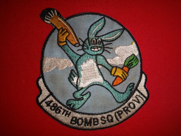 USAF 486th Bombardment Squadron Vietnam War patch.